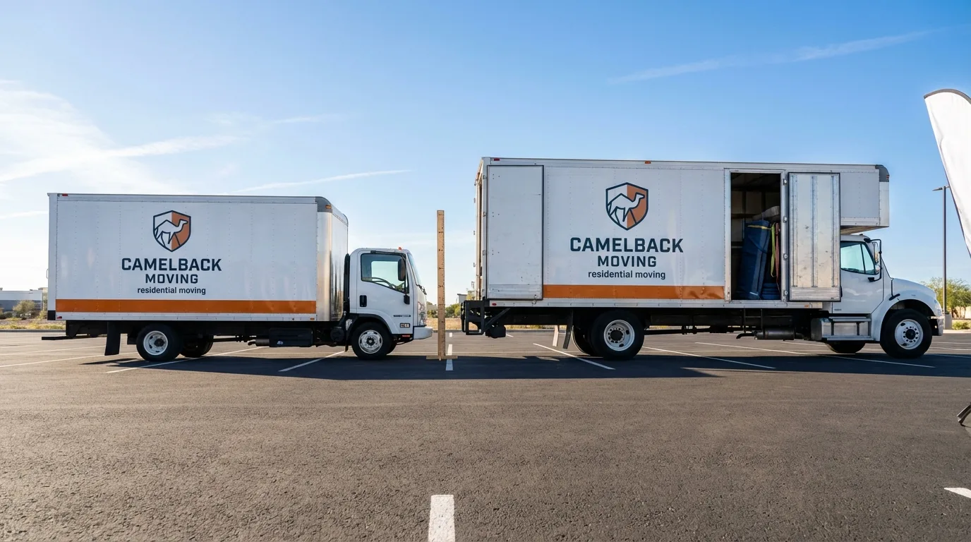 Moving truck size capacity guide in Massapequa Park